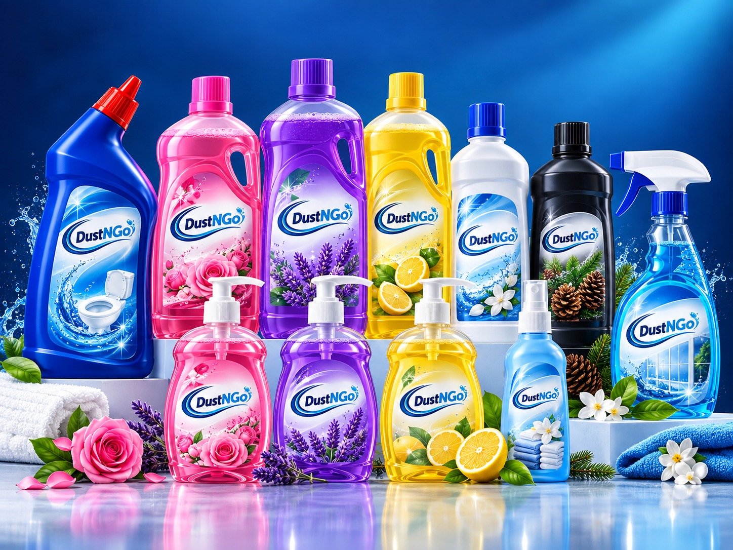 DustNGo Complete Range of Cleaning Products